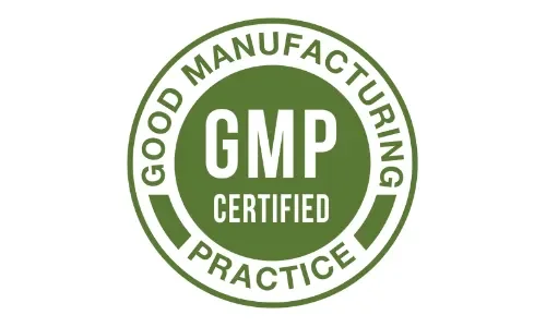 GMP-certified badge graphic